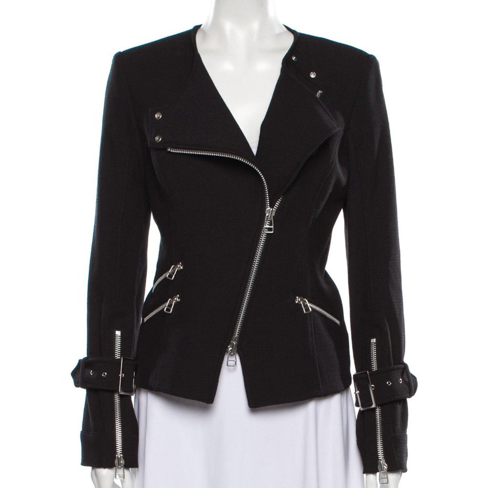 Biker Jacket Black Veronica Beard